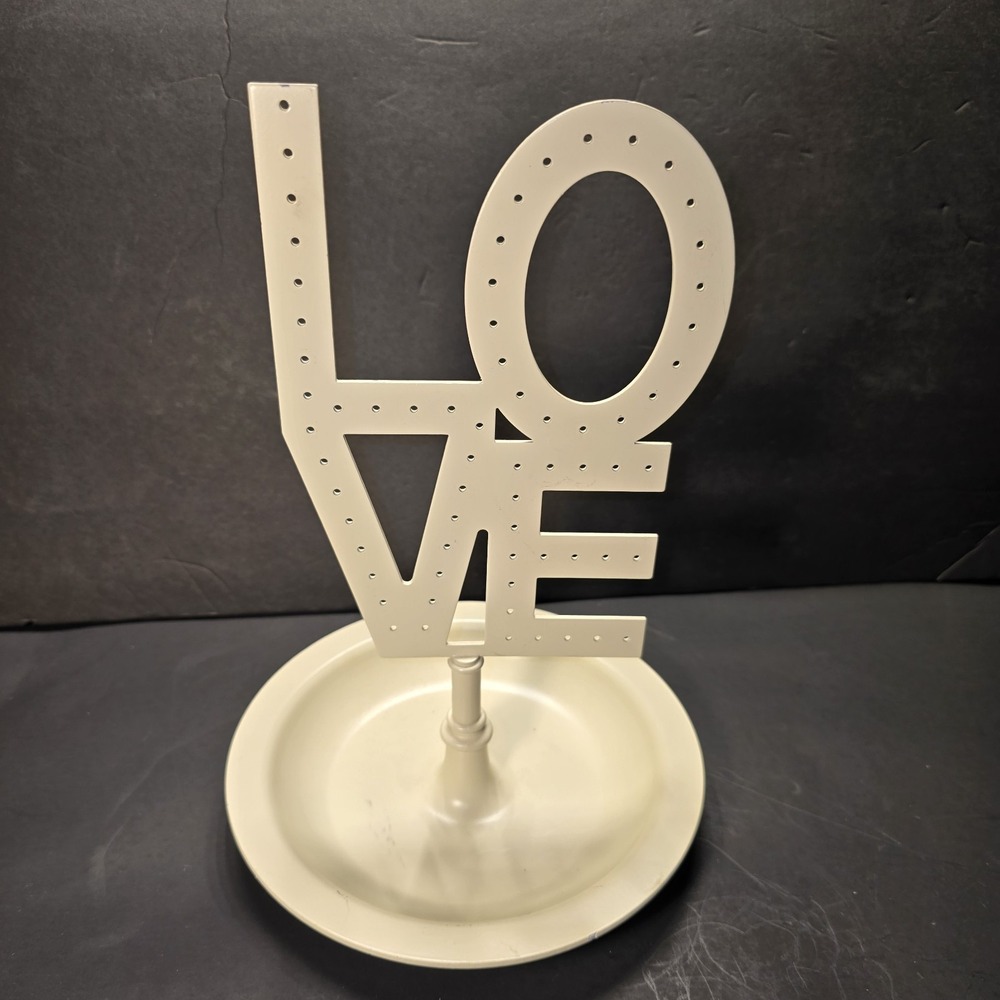 Pottery Barn Teen Elle Lacquer Earring‎ Holder Ivory Color